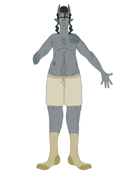 Naoise (semi nude)